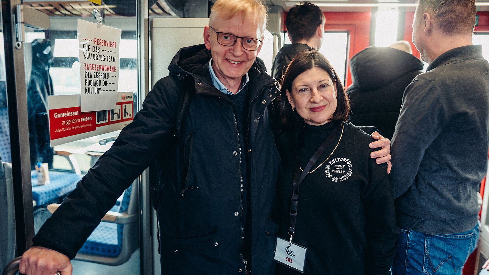 Portrait einer Kulturzug-Intiatorin mit …