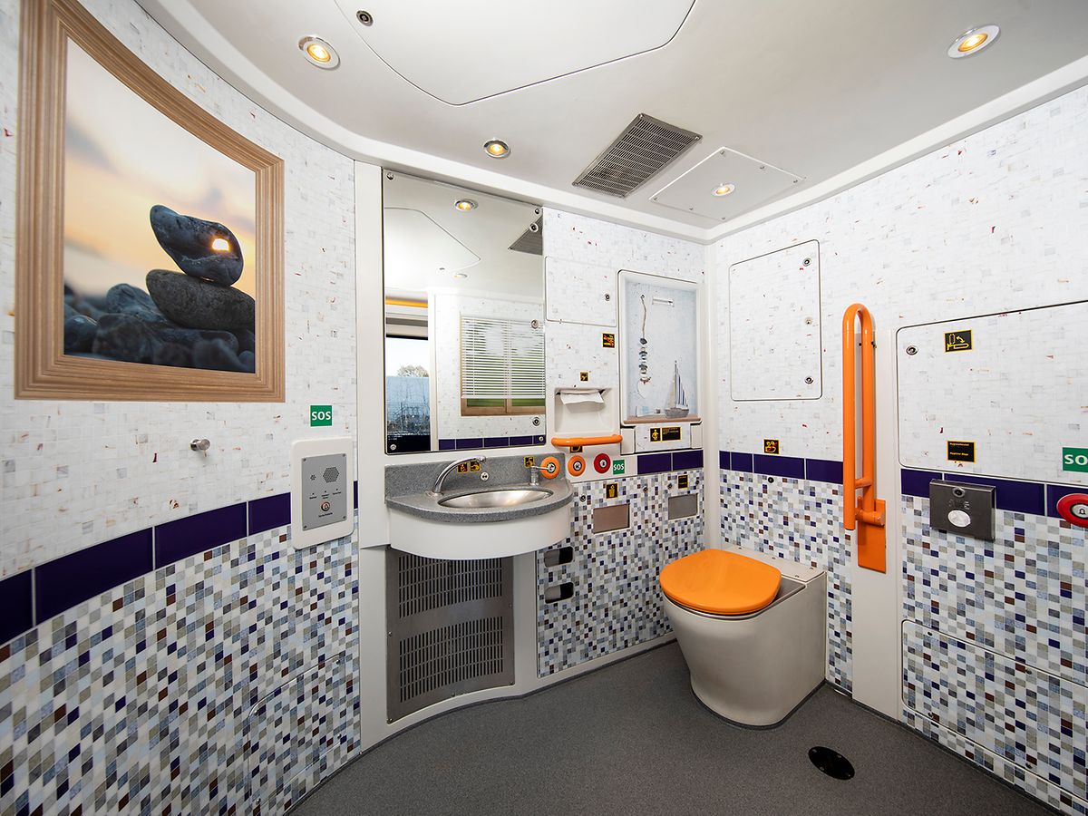 Nachher Bild: WC Bereich