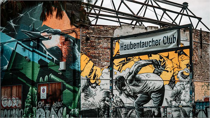 Club Haubentaucher im RAW Gelände in Friedrichshain