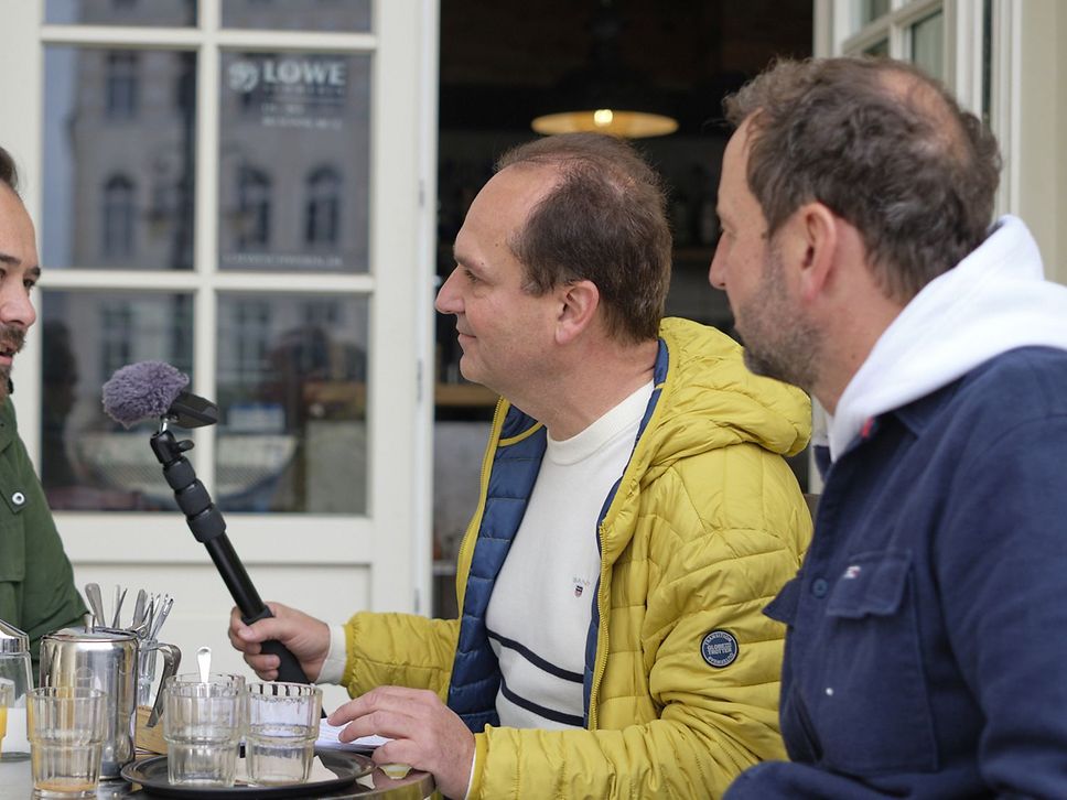 Ingo und René interviewen Schauspieler Martin Neuhaus.